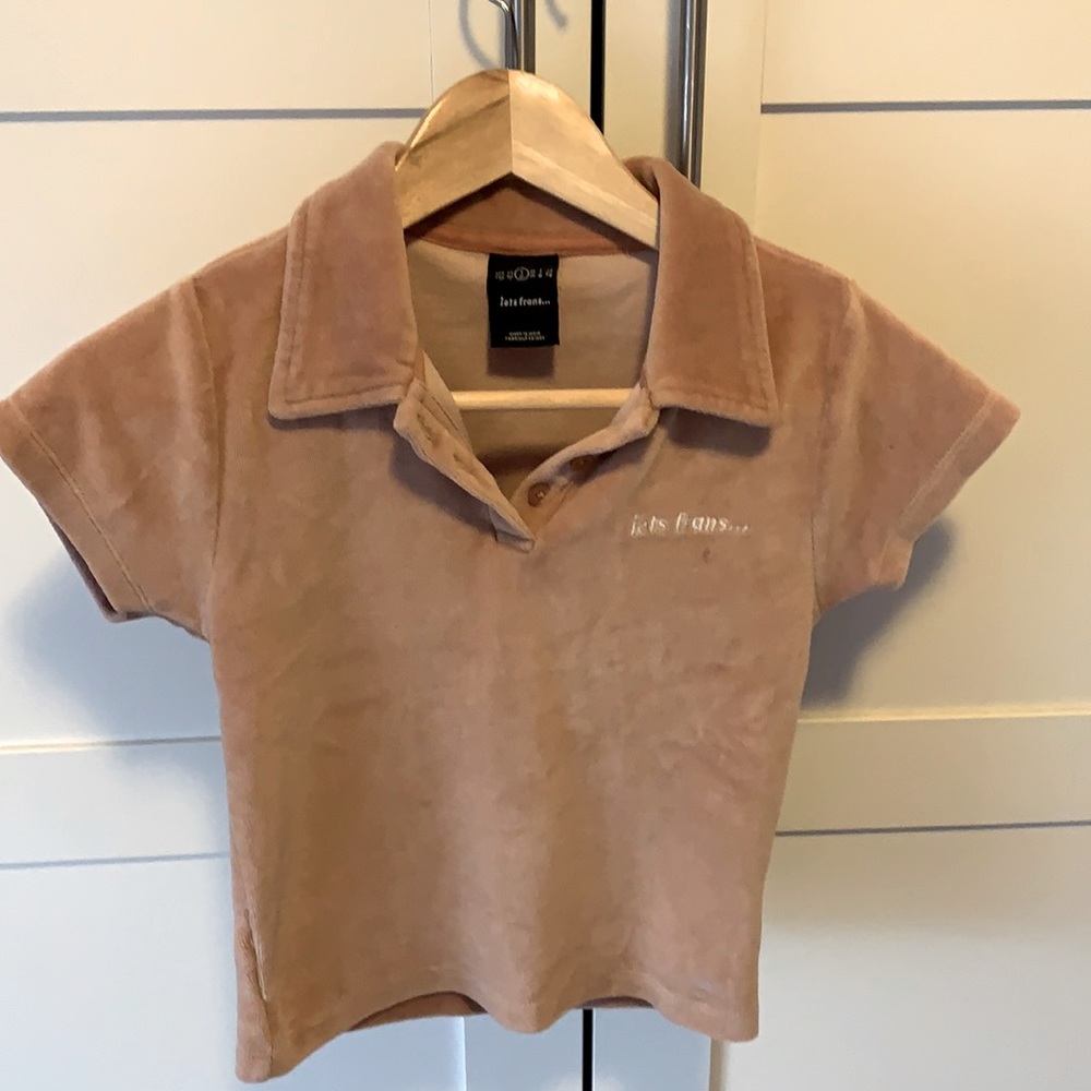 🎉 BOGO! 2/$12! Urban Outfitters let’s frans Crop Top